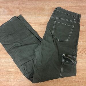 Military green pants